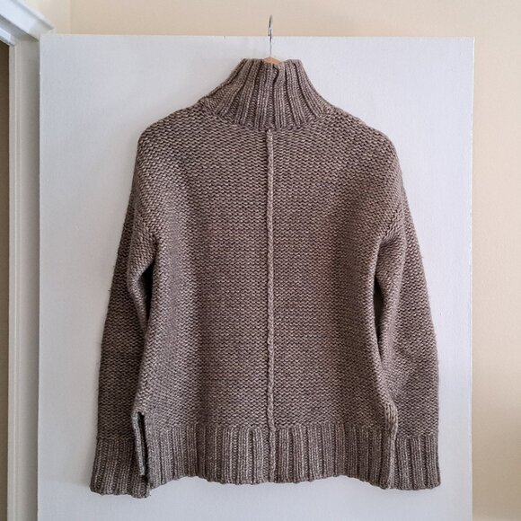 Aritzia Brown Turtleneck Sweater - Picture 2 of 7